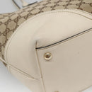 GUCCI GG Canvas Tote Bag Beige Gold 169946 Auth SW1470-16