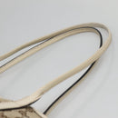 GUCCI GG Canvas Tote Bag Beige Gold 169946 Auth SW1470-8