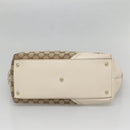 GUCCI GG Canvas Tote Bag Beige Gold 169946 Auth SW1470-5
