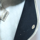 GUCCI GG Supreme Shoulder Bag PVC White Gold 190258 Auth SW1471-21