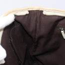 GUCCI GG Canvas Abbey Schultertasche Beige Gold 131326 Auth SW1474-23