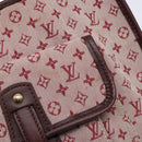 LOUIS VUITTON Monogram Mini Besace Mary Kate Tas Rood M92321 LV Auth SW1479-9