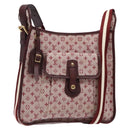 LOUIS VUITTON Monogram Mini Besace Mary Kate Tas Rood M92321 LV Auth SW1479-1
