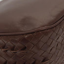 BOTTEGA VENETA INTRECCIATO Hand Bag Leather Purple Auth SW1480V-15