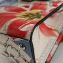 Salvatore Ferragamo Vala Hand Bag Leather 2way Multicolor Auth SW1489V-17