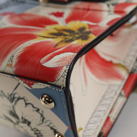 Salvatore Ferragamo Vala Hand Bag Leather 2way Multicolor Auth SW1489V