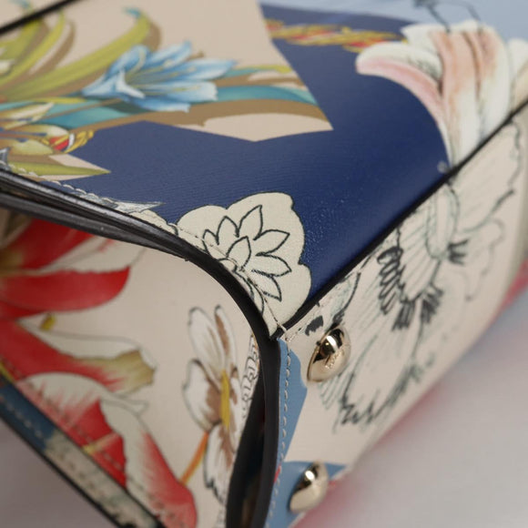 Salvatore Ferragamo Vala Hand Bag Leather 2way Multicolor Auth SW1489V