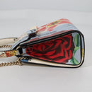 Salvatore Ferragamo Vala Hand Bag Leather 2way Multicolor Auth SW1489V-3