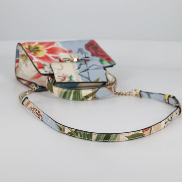 Salvatore Ferragamo Vala Hand Bag Leather 2way Multicolor Auth SW1489V