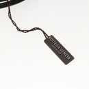 BOTTEGA VENETA Hand Bag Velor Black Silver Auth SW1491-9