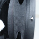 BOTTEGA VENETA Hand Bag Velor Black Silver Auth SW1491-10