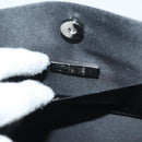 BOTTEGA VENETA Hand Bag Velor Black Silver Auth SW1491-11