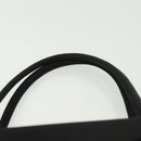 BOTTEGA VENETA Hand Bag Velor Black Silver Auth SW1491-14