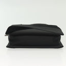 BOTTEGA VENETA Hand Bag Velor Black Silver Auth SW1491-5