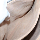 GUCCI GG Supreme Web Sherry Line Bag PVC Beige Gold 904 02 084 Auth SW1492-21