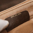 GUCCI GG Supreme Web Sherry Line Bag PVC Beige Gold 904 02 084 Auth SW1492-12