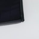 Burberrys Shoulder Bag Canvas Navy Gold Auth SW1499-13