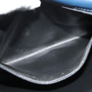 Burberrys Shoulder Bag Canvas Navy Gold Auth SW1499-20