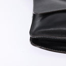 LOEWE Shoulder Bag Leather Black Gold Auth SW1512-9