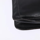 LOEWE Shoulder Bag Leather Black Gold Auth SW1512-15