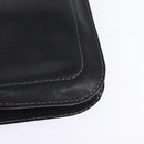 LOEWE Shoulder Bag Leather Black Gold Auth SW1512-16