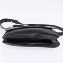 LOEWE Shoulder Bag Leather Black Gold Auth SW1512-5