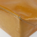 LOUIS VUITTON Monogram Vernis Reade PM Hand Bag Beige M91334 LV Auth SW1514-15
