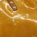 LOUIS VUITTON Monogram Vernis Reade PM Hand Bag Beige M91334 LV Auth SW1514-10