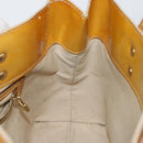 LOUIS VUITTON Monogram Vernis Reade PM Hand Bag Beige M91334 LV Auth SW1514-19