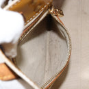 LOUIS VUITTON Monogram Vernis Reade PM Hand Bag Beige M91334 LV Auth SW1514-21