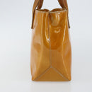 LOUIS VUITTON Monogram Vernis Reade PM Hand Bag Beige M91334 LV Auth SW1514-3