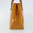 LOUIS VUITTON Monogram Vernis Reade PM Hand Bag Beige M91334 LV Auth SW1514-4