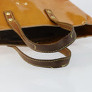 LOUIS VUITTON Monogram Vernis Reade PM Hand Bag Beige M91334 LV Auth SW1514-7