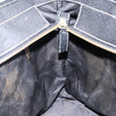 Salvatore Ferragamo Tote Bag Leather Black Gold Auth SW1521-18