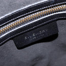 GIVENCHY Lucrezia Hand Bag Canvas Leather 2way Beige Gold Auth SW1524-19