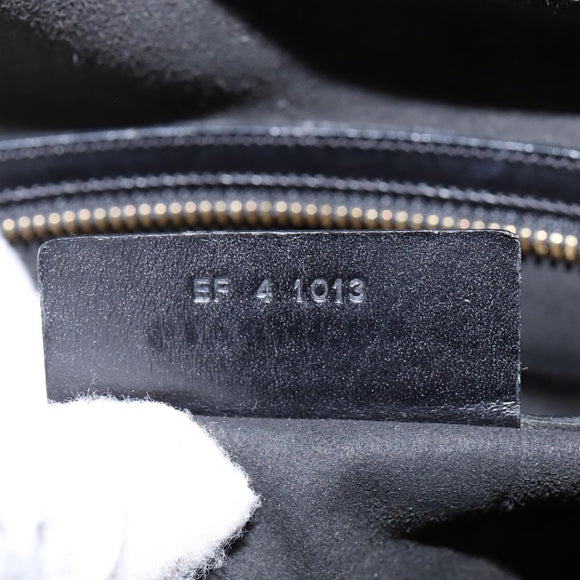 GIVENCHY Lucrezia Hand Bag Canvas Leather 2way Beige Gold Auth SW1524