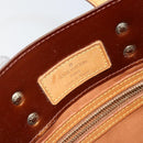 LOUIS VUITTON Monogram Vernis Reade PM Hand Bag Bronze M91146 LV Auth SW1525-18