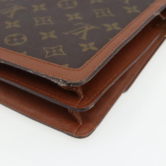 LOUIS VUITTON Monogram Raspail Umhängetasche M51372 LV Auth SW1526A