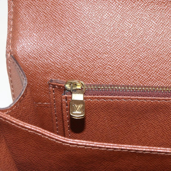 LOUIS VUITTON Monogram Raspail Umhängetasche M51372 LV Auth SW1526A