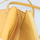 LOEWE Shoulder Wallet Bag Leather Yellow Auth SW1530-21