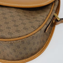 GUCCI Micro GG Supreme Shoulder Bag PVC Beige Gold 007 115 0074 Auth SW1540-10