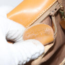 GUCCI Micro GG Supreme Shoulder Bag PVC Beige Gold 007 115 0074 Auth SW1540-22