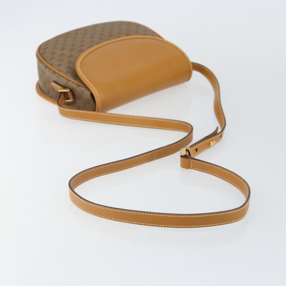 GUCCI Micro GG Supreme Shoulder Bag PVC Beige Gold 007 115 0074 Auth SW1540