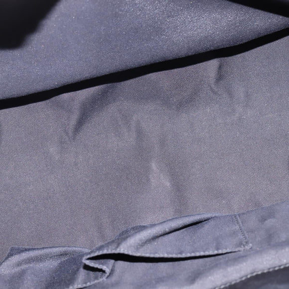 GUCCI GG Canvas Hand Bag Black Gold Auth SW1542