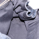 GUCCI GG Canvas Hand Bag Black Gold Auth SW1542-19