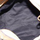 Chloe Etel Hand Bag Leather 2way Beige Gold Auth SW1546-18