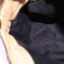 Chloe Etel Hand Bag Leather 2way Beige Gold Auth SW1546-20