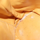 CELINE Macadam Canvas Shoulder Bag PVC Leather Brown Gold Auth SW1551-10