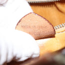 CELINE Macadam Canvas Shoulder Bag PVC Leather Brown Gold Auth SW1551-12