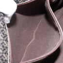 LOEWE Anagram Shoulder Bag Canvas Brown Gold Auth SW1553-21